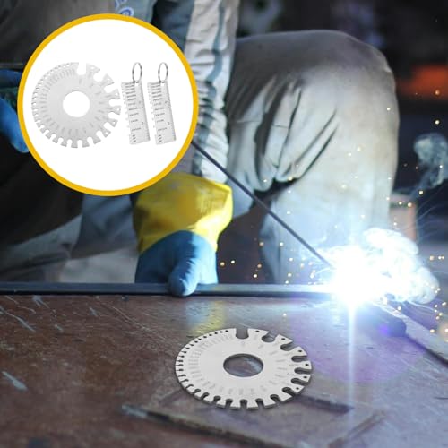 Calibrador de espesor metálico por 3 piezas, portátil miniatura 7