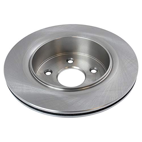 Image of TRQ Rear Brake Pad and Rotor Set Semi Metallic Vented Rotors | For 2007-2009 Chrysler Aspen 2005-2010 Dodge Ram 1500 2005-2009 Durango 2011-2019 Ram 1500 1500 Classic