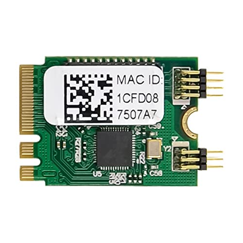 ALOEU M.2 A+E Key 2.5G Ethernet LAN Card RTL8125B Industrial Control Network Card PCI Express Network Adapter miniatura 4