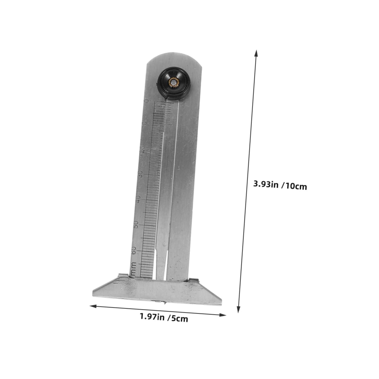 Beatifufu 2Pcs Tire Tread Depth Gauge Accurate Automotive Tool for Measuring Tire Wear Range Portable and Reliable Auto Measurer for Cars and Trucks
