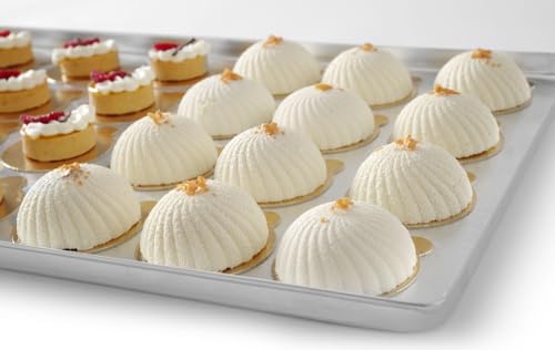 Plateau de présentation argent HENDI 808504 pour buffet et service - 4