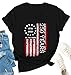 250th Anniversary USA Shirt for Women American Flag T-Shirt 1776-2026 Patriotic Shirt 4th of July Graphic V Neck Tee