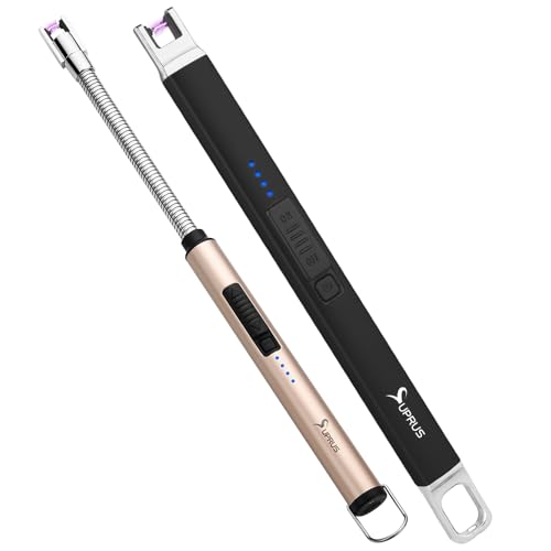 Encendedor eléctrico USB recargable con cuello flexible 360°