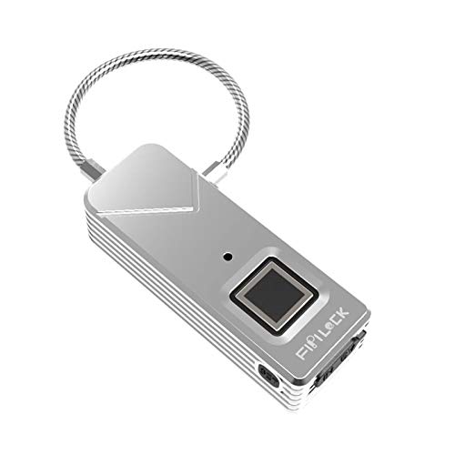 Cadeado Digital Biométrico Globalmix Caregamento USB GT014