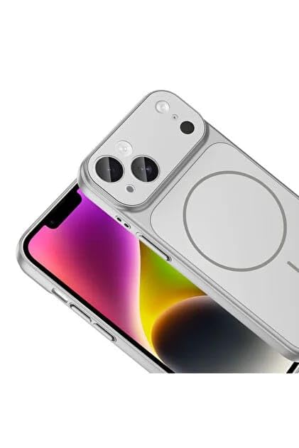 Image of Back Cover for iPhone 15 Plus |Convert to 17 pro /17 Pro Max Style Premium Back Glass Converter Cover Magnetic Case for iPhone 15 Plus |Convert to 17 pro /17 Pro Max