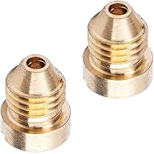 MroMax 1.4 mm Foam Cannon Orifice Nozzle Tips Brass Universal Thread Nozzle Tips 2Pcs