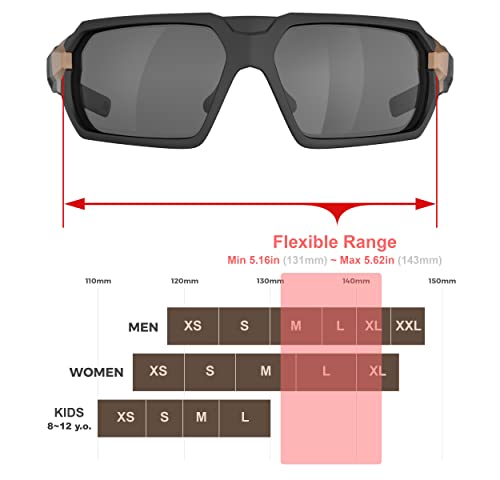 Huntersky Hts Q37 Protective Gear Powersports Motorcycle Anti Fog Polarized Riding Goggles Eyewear Padded Sunglasses For Men, Hunting Shooting Airsoft Skydiving Dustproof Windproof #TOP1