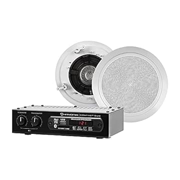 Kit Som Ambiente 200 Comfort Line 8 Ohms Amplificador 20W + Arandelas 60W Hayonik 00073690