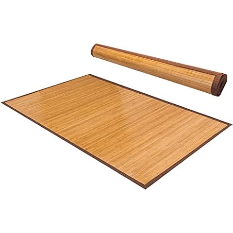 HAPPYGRILL 5' x 8' Bamboo Area Rug Cover