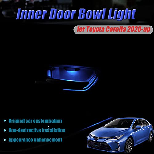 Boyuer Led Inner Door Handle Decoration Cover Door Interior Lights Accessories For Toyota Corolla 2020 2021 2022 2023 #TOP1