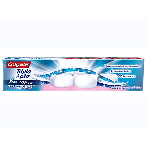 Creme Dental Colgate Tripla Ação Xtra White 70g