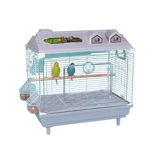 透明鳥かご インコ 大型 鳥かご スクエアタイプ バードケージ 大きいケージ 鳥かご 鳥小屋 ビッグサイズ ペット 観賞用 装飾用 大 ビルディング型 安全設計 ゲージ バードゲージ セキセイインコ 手乗り インコ オウム 文鳥 小鳥 虎皮インコ オカメイ