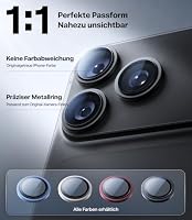 TORRAS für iPhone 18 Pro/iPhone 18 Pro Max Kameraschutz Nr.1 HD-Klare,Grau – Ansicht 8