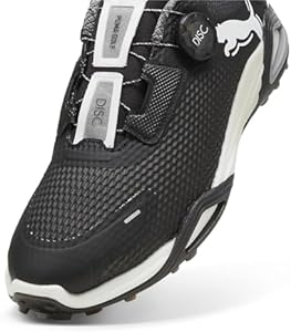 Puma Shadow Cat Nitro Disc Men's Spikeless Golf Shoes, Puma Black