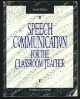 Speech Communication for the Classroom Teacher 0897873440 Book Cover
