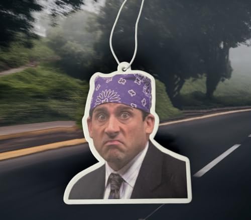 Prison Mike car air freshener | The office | scented | viral meme gift | stocking filler | secret Santa | joke present