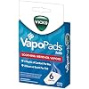 Vicks VapoPads Soothing Menthol Vapor Pads for Vicks Humidifiers, Vaporizers, Waterless Vaporizers, and Plug-Ins, VSP-19, 6 Count (Pack of 1)