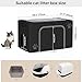 Honiakaka Cat Litter Box Enclosure with Cat Bed; Hidden Enclosure Litter Tray in Living Room, Bedroom, Corner; Kitten Washroom Fit Most of Litter Box; Large Pet Litter Box Pee Shield