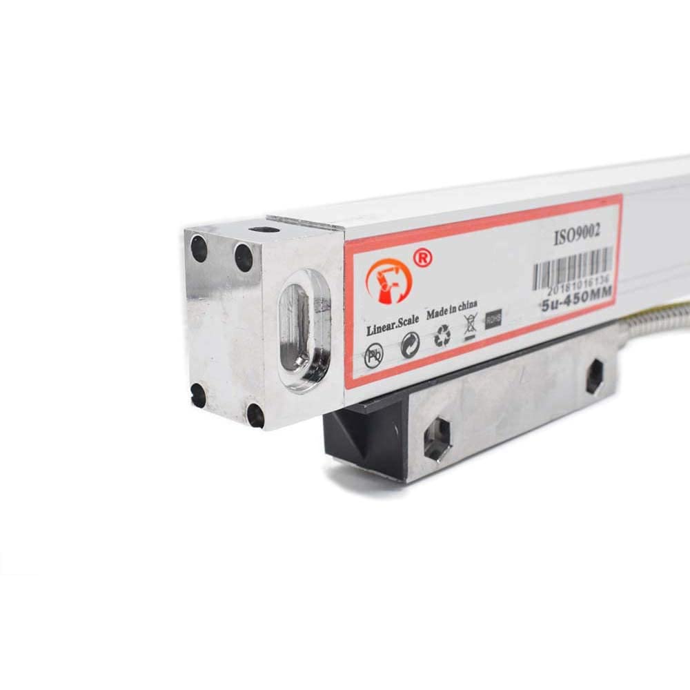 Fasttobuy 600 mm Linearmaßstäbe 50mA Elektronisches Lineal für 2/3- Achsen Digitalanzeige (Effektiver Hub:600mm)