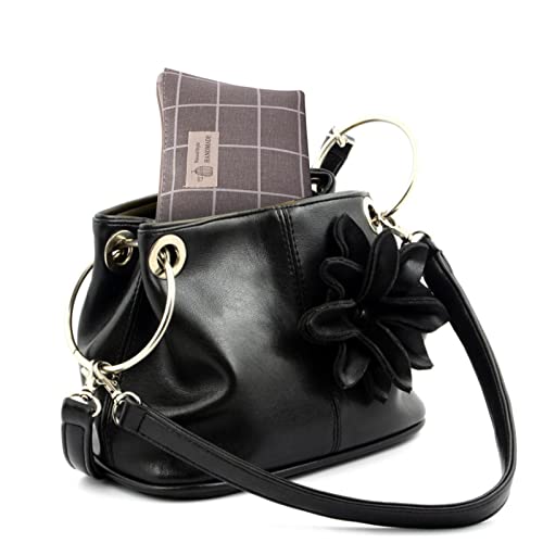 Canvas Cosmetic Bag with Zipper, Makeup Case Organizer Pouch Bags with Zipper, Cosmetic Bag Storage