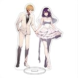 RQYJY Figura Anime Soporte de Acrílico para Ai Hoshino, 16cm Figura de Soporte de acrílico póster de Juego decoración de Mesa Colección,7