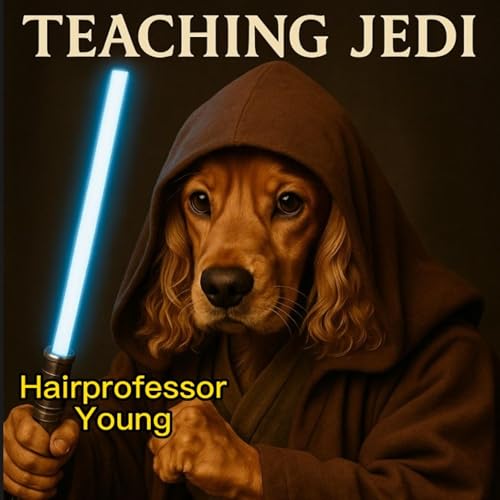 Teaching Jedi Audiolibro Por Hairprofessor Young arte de portada