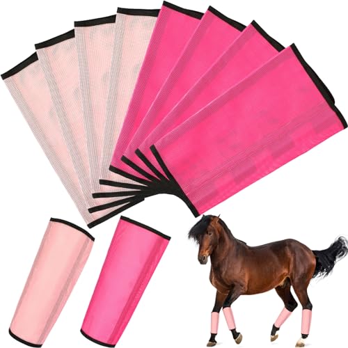 Bulyoou 8 Pcs Mesh Fly Boots