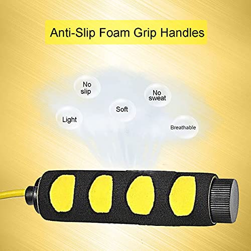 Ponydash Jump Rope, Jump Ropes For Kids, 2 Pack Kids Jump Rope Lightweight &Adjustable &Durable Jumping Rope For Fitness-Speed Jump Rope For Women Men Youth, Foam Grips Handles For , Workout #TOP4
