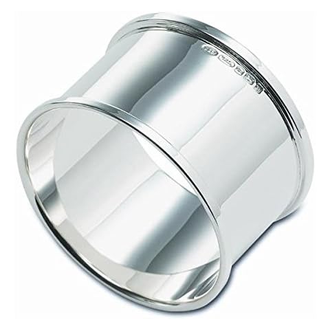 Hallmarked Sterling Silver Napkin Ring. FREE ENGRAVING Cover