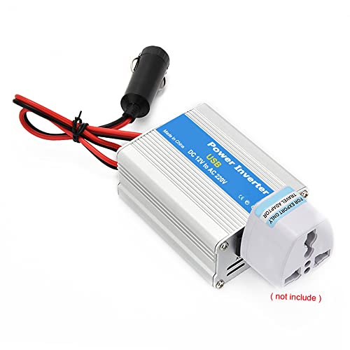yeacher Inversor de energia para carro portátil 100W DC 12V para AC 220V carregador conversor transf