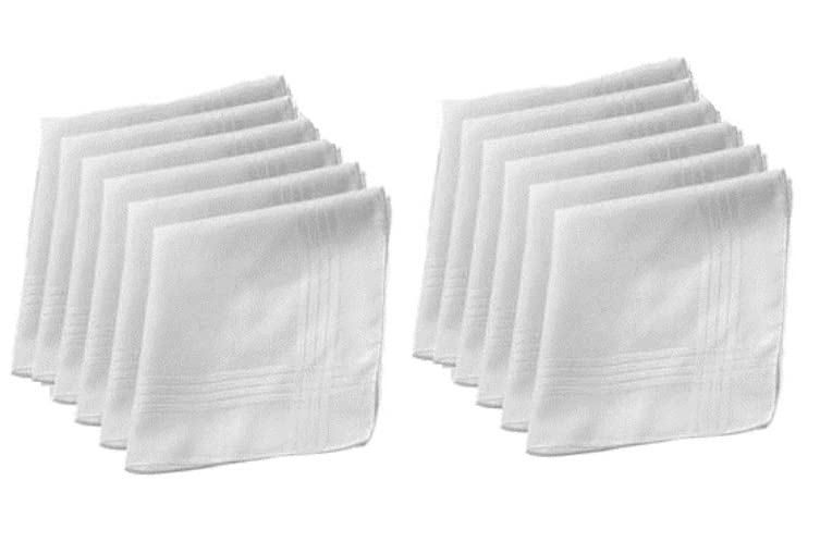 chiyu Cotton handkerchief for Men 40 x 40 cm pack of 12 multicolored-picture-50