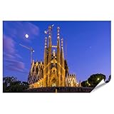 islandburner Premium Poster Sagrada Familia Barcelona bei 