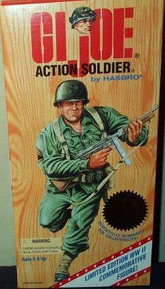 12" Gi Joe Action Soldier Action Figure Wwii 50Th Anniversary Numbered Commemorative Edition (Hasbro 1995) #TOP1