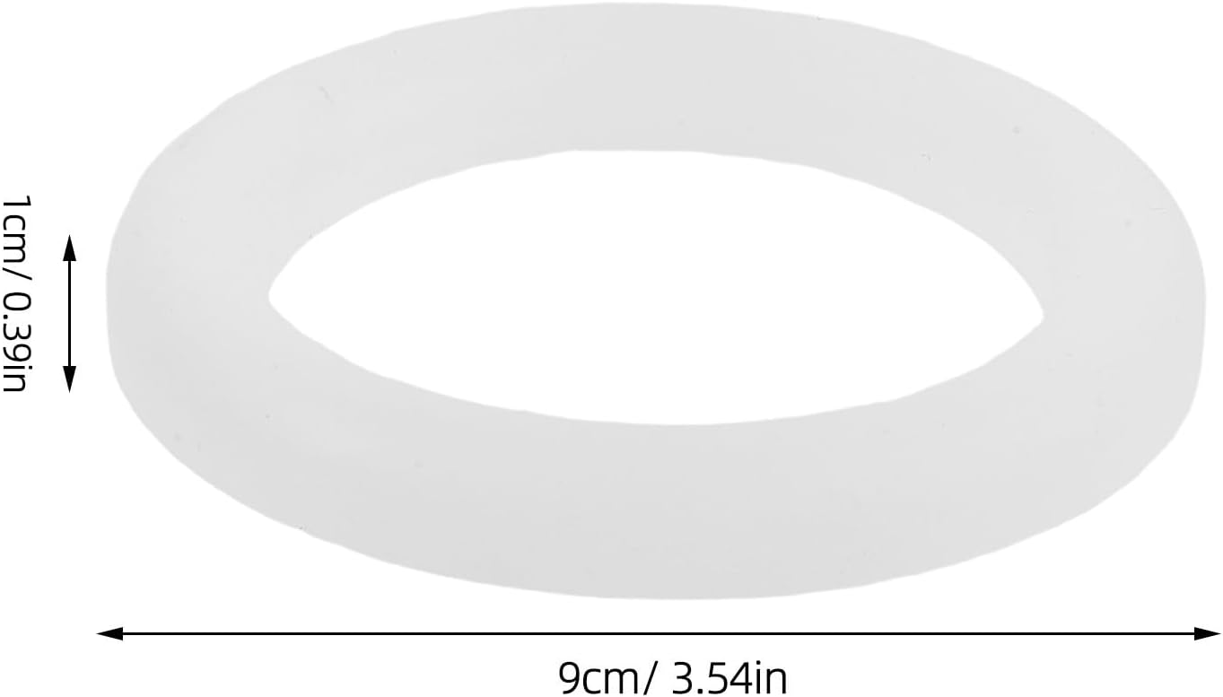 2pcs Light Bulb Fragrance Ring Silicone Lamp Socket Collar