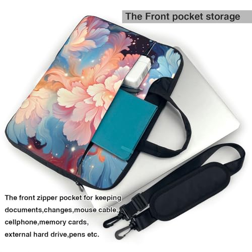 Maletín para laptop 14 pulgadas unisex con estampado miniatura 5