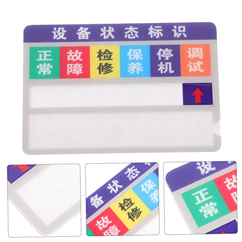 PLAFOPE Adesivo de sinalização de lembrete de sinalização adesivos de cuidado sinal de lembrete de a