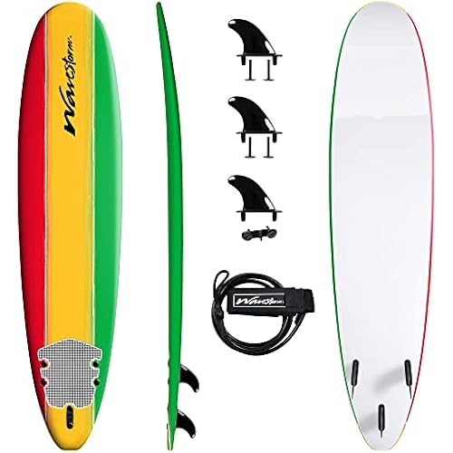 Wavestorm - Classic Soft Top Foam 8ft Surfboard