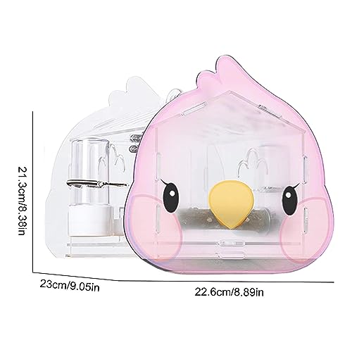viagem para pássaros - Saco Transporte Transparente para Papagaios - Mochila transporte pássaros bon