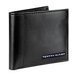 Tommy Hilfiger Men's Leather Wallet – Slim Bifold with 6 Credit Card Pockets and Removable ID Window - Image 2