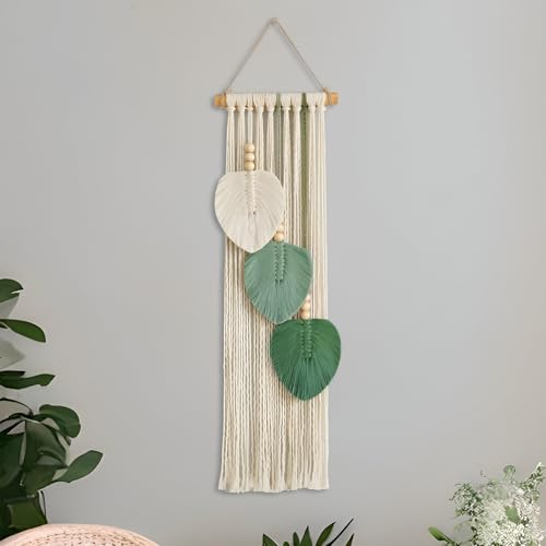 Aipeeo Macrame Wall Tapestry - Home Decor, Woven Curtain for Bedr...