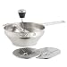 Produktbild Passiermühle mit 3 Lochdurchmessern Passiermaschine Passiergerät 2, 3 und 7 mm Einsätze Passiersieb Passiermaschine zum Passieren von Suppen Tomaten Gemüse Kartoffeln