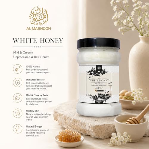 Miel Blanca AL MASNOON 500g Natural y Pura miniatura 3