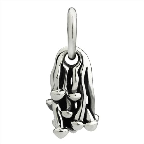 Recopilación y reviews de Boletus los diez mejores. 21 OHM Enoki - abalorio de plata de ley, Metal, No aplicable