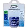 PoolRX+ Pool Unit 20k-30k gallons and Pool RX 102001 6 Month Swimming Pool Algaecide Replacement