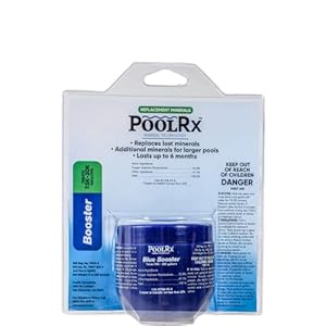 Pool RX 102001 6 Month Swimming Pool Algaecide Replacement, Single Unit, Blue