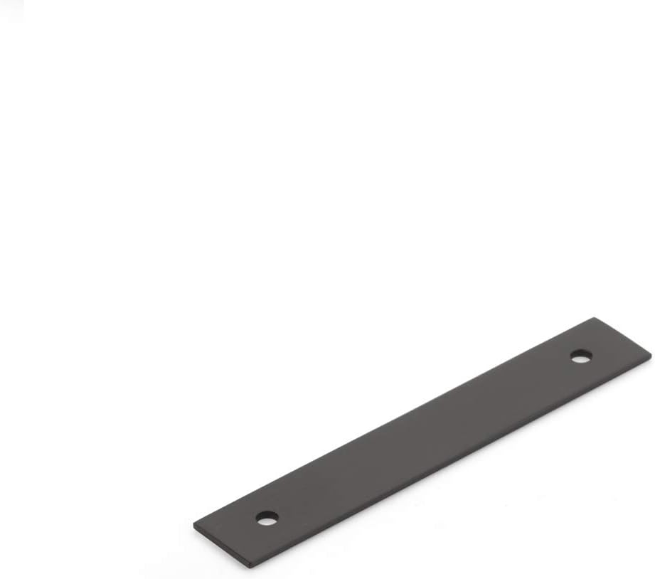 Schaub Pub House Collection 3-1/2 in. (89mm) Pull Backplate, Matte Black - 5103B-MB