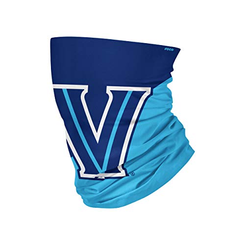 FOCO Villanova Wildcats NCAA Big Logo Gaiter Scarf