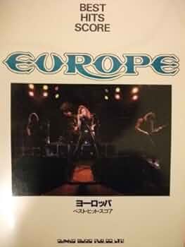 楽譜 ヨーロッパ スコア EUROPE 4冊セット まとめ売り TAB譜 Yahoo!オークション -「europe スコア」(本、雑誌) の落札相場