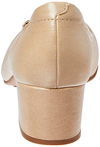 Tamanco Rasteiro Napa Sense, Modare, Feminino, Bege, 34