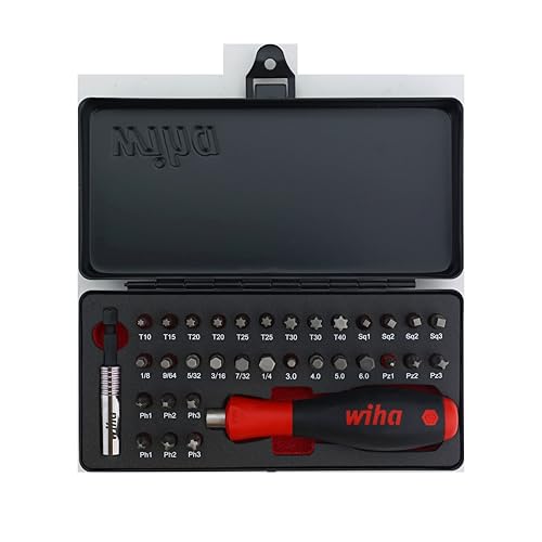 Wiha 76899 34 Piece MaxxTor Impact Bit Set